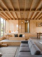 Hikari (光) — Light print by Angeline Harrington, shown in a living room